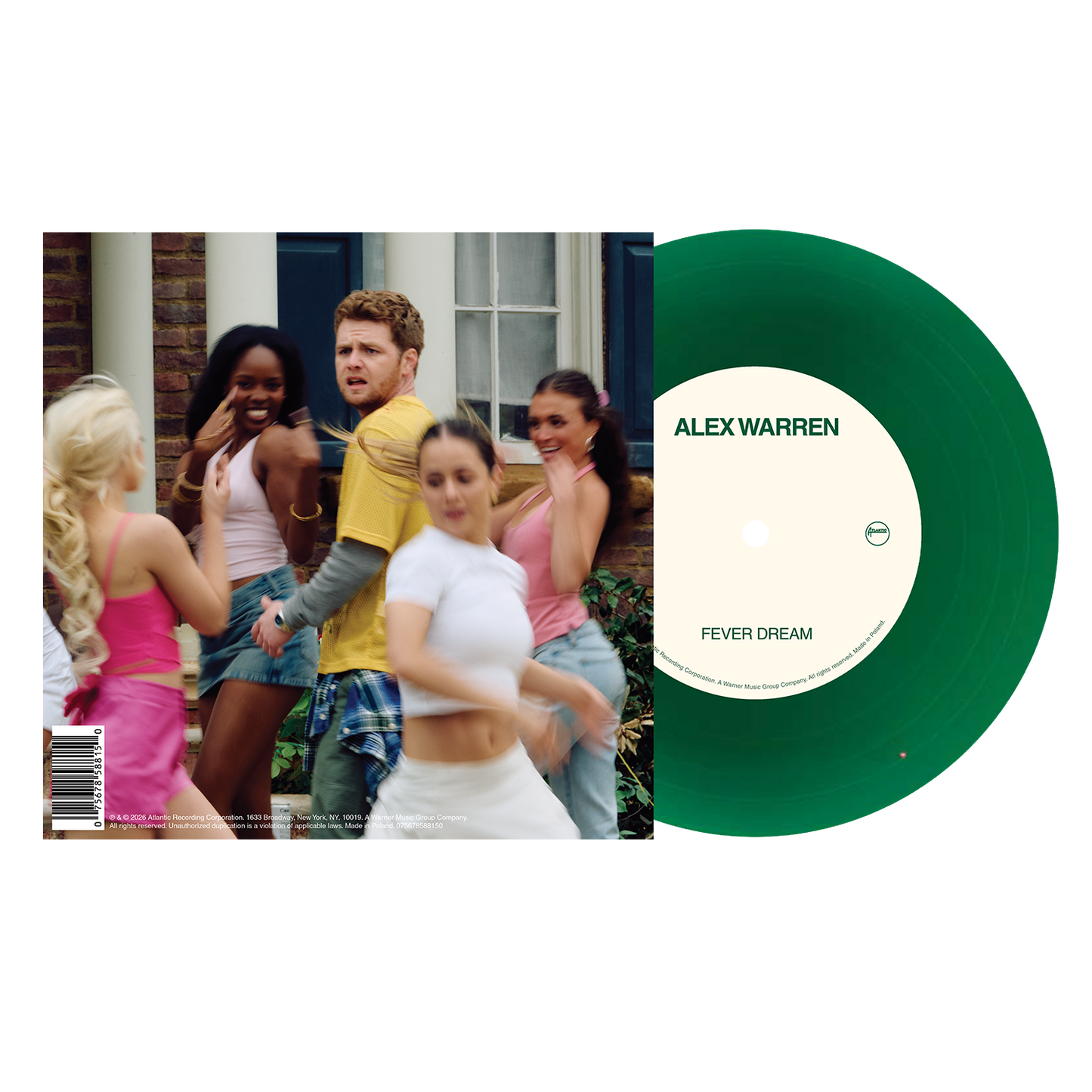 FEVER DREAM Limited Edition Rush 7” Vinyl