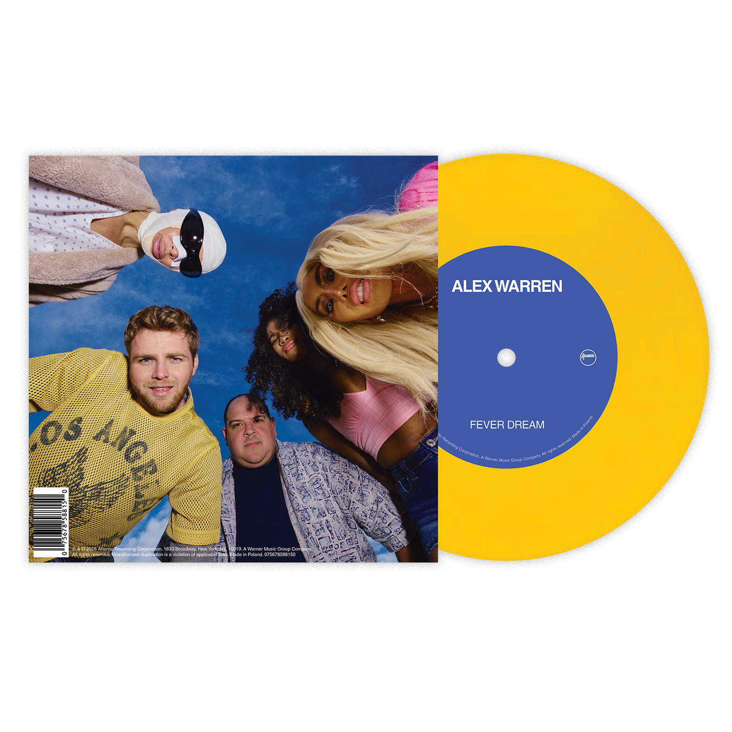 FEVER DREAM Limited Edition Tourist 7” Vinyl