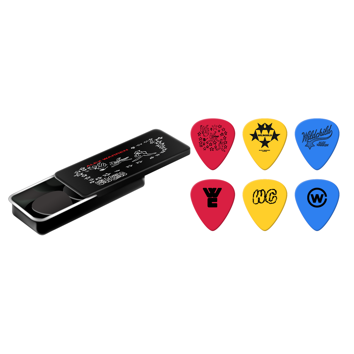 WILDCHILD - CD + GUITAR PICK SET Bundle | Alex Warren
