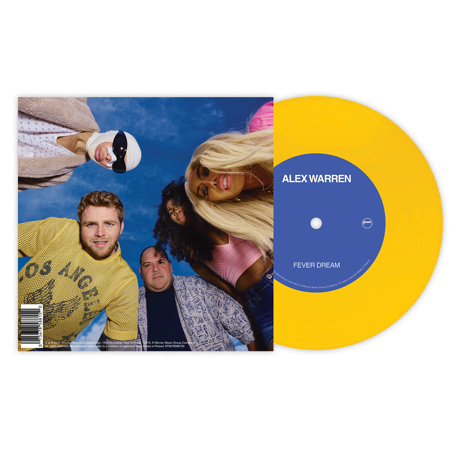 FEVER DREAM Limited Edition Tourist 7” Vinyl