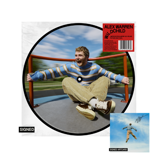WILDCHILD - LIMITED EDITION MERRY-GO-ROUND PICTURE DISC VINYL WITH SIGNED CARD | Alex Warren