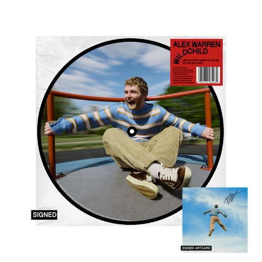 WILDCHILD - LIMITED EDITION MERRY-GO-ROUND PICTURE DISC VINYL WITH SIGNED CARD | Alex Warren