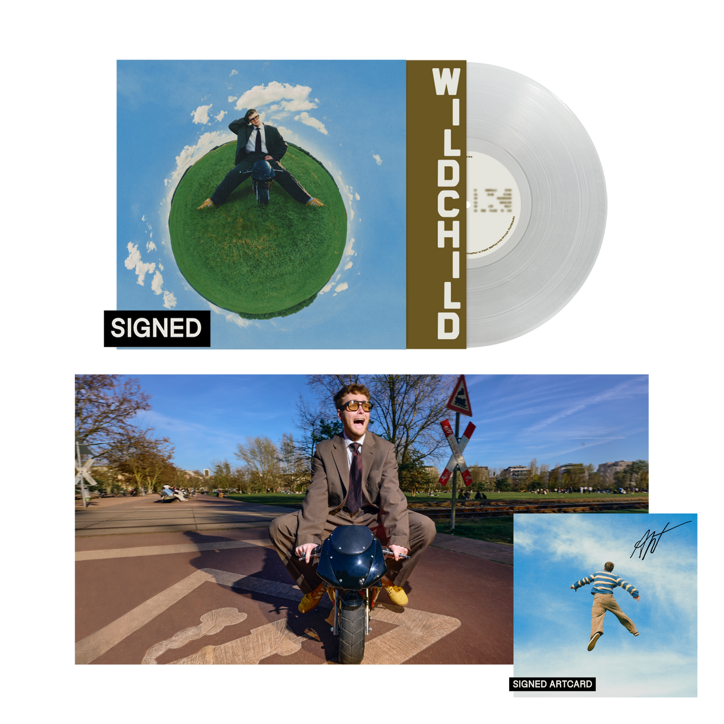 WILDCHILD - LIMITED EDITION MINIBIKE VINYL WITH SIGNED CARD