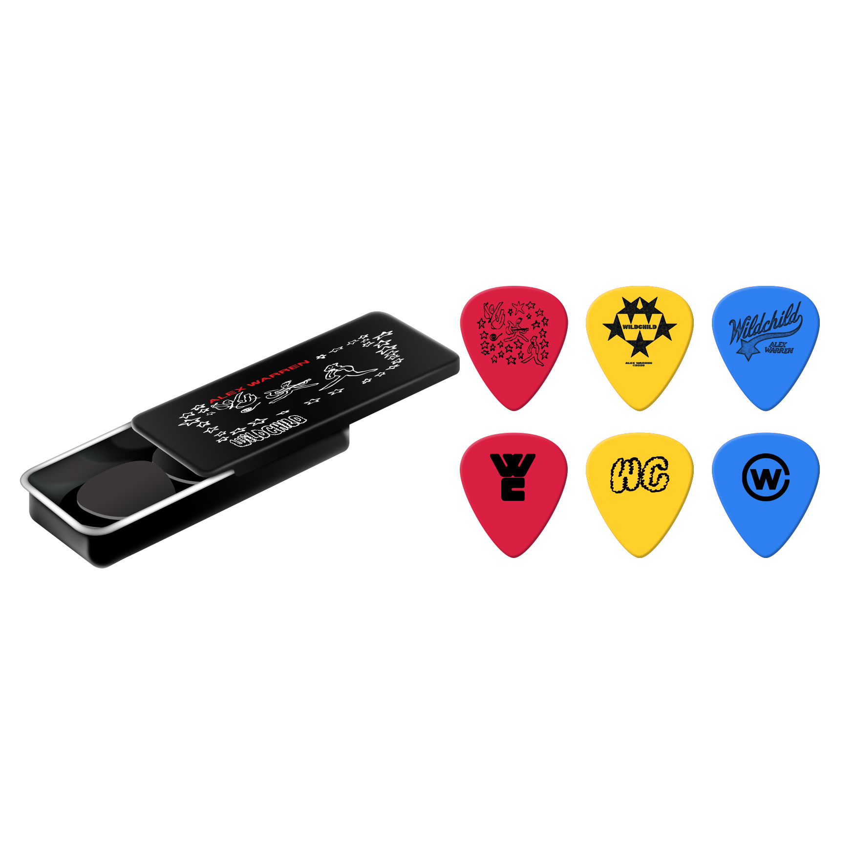 WILDCHILD - CD + GUITAR PICK SET Bundle | Alex Warren